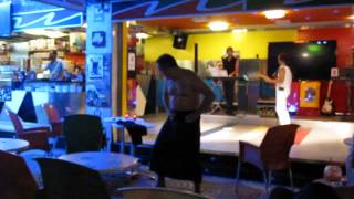 playa del ingles  august 2012  super enrique striptease
