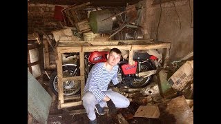 Нашли КАПСУЛУ времени и РАСПАКОВАЛИ  из обрешётки НОВУЮ Иж ПЛАНЕТА-5!!!