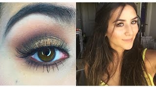 Bronze Gold Makeup Tutorial - Colourpop Cosmetics & MakeupGeek Eyeshadows