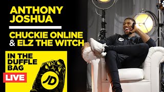 "I Knew About a Different Hustle" Anthony Joshua Live at JD Oxford Street | JD In The Duffle Bag