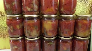 ЗАГОТОВКИ НА ЗИМУ. САЛАТ "КУБАНСКИЙ" - ОЧЕНЬ ПРОСТО! 