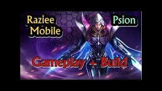Heroes Evolved, Gameplay+build Psion Stelth assassino, RazieeL, novo heroi, moba mobile