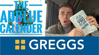 FIRST TIME EATING A GREGGS SAUSAGE ROLL- THE adBLUE CHRISTMAS CALENDER