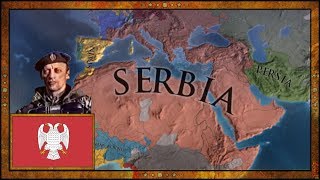 EU4 - Serbian Empire - Remove Kebab Version Timelapse