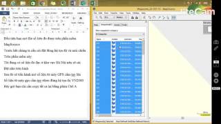 Chuyển dữ liệu đo đạc từ máy GPS cầm tay sang file Excel