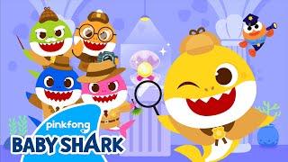 [ NEW] Detective Baby Shark | with Sidekick Shark Family | Baby Shark Monthly 
