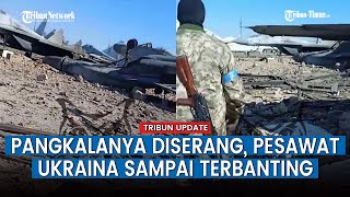 Lapangan Udara Ukraina Diserang Brutal Rusia, 3 Pesawat Tempur MiG-29 Rusak Parah