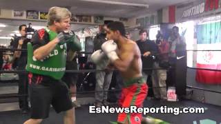 Amir Khan Showing crazy speed
