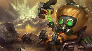 Radioaktywny Heimerdinger - Hazmat Heimerdinger -  League of Legend - Prezentacja Skórki
