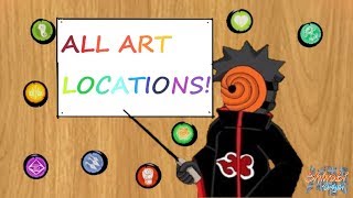 [SHINOBI ORIGIN] - ALL ART LOCATIONS/ROGUE/WEAPON REPAIR/STAT POINTS RESET LOCATIONS! (009)