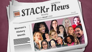 [#9] ???? 42 Amazing Web Dev Videos! #WomensHistoryMonth (STACKr News 2021, Issue #9)