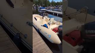 Лодка риб от ТехСудПром rib Skylark f480 мотор yamaha 40 отзыв