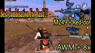 Use M249 + AWM & Get Chicken Dinner In Every Game