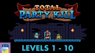 Total Party Kill: Levels 1 2 3 4 5 6 7 8 9 10 Walkthrough & iOS Gameplay (by Jussi Simpanen)