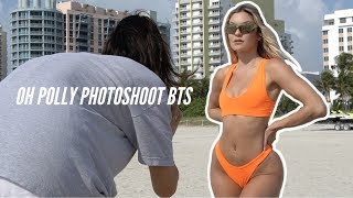 Casi Davis x Oh Polly Swim BTS