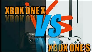 Xbox one x VS Xbox one s trailer