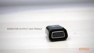LINDY HDMI TO VGA CONVERTER ADAPTER DONGLE