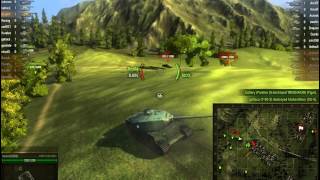 World of Tanks - AMX M4 1945 clutches team for 2700 exp