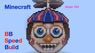 Minecraft Speed Build Balloon Boy FNAF 2 [REUPLOAD]