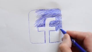 Рисуем значок Facebook / Draw a Facebook Icon