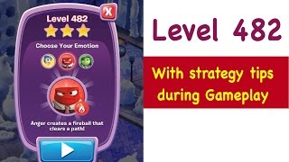 Inside Out Thought Bubbles Level 482 Tips and Strategy Gameplay Walkthrough No Boosters