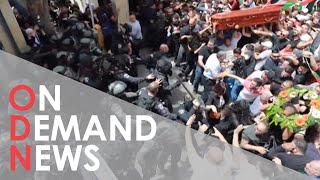 Israeli Riots Attempt to HALT Shireen's Funeral