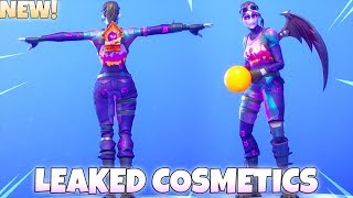 NEW! UNRELEASED BACK BLINGS/EMOTES With DARK BOMBER Skin! Fortnite Battle Royale
