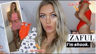 HUGE ZAFUL SUMMER HAUL | TRY ON BIKINIS, DRESSES & MORE...