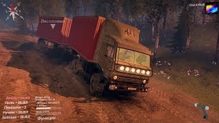 SpinTires. Мод КамАЗ-43101. Возвращение! (Ссылка в описании)