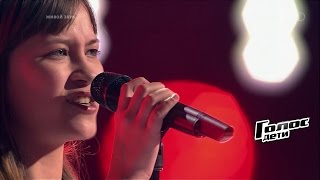 Снежана Шин «Падаю в небо» - Поединки - Голос.Дети - Сезон 4