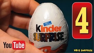 Kinder Surprise Eggs Unboxing 2015 FF089 Surprise Eggs