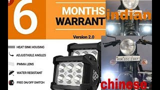 Autofy 6 LED Bar Light Universal Bike Car Fog Light - 6 MONTHS WARANTY.