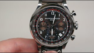 Baume and Mercier Capeland Chronograph Men's Watch Review Model: 10002