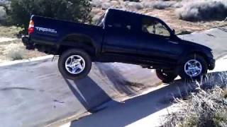Having fun with the Tacoma