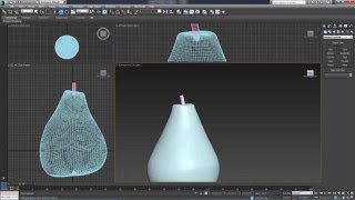 3D Max. Упражнение №16. Часть №1. Моделирование груши.