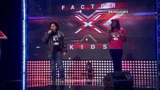 ArmoníaX3 - Corazón en la maleta | (Programa 2) Casting Factor X Kids Ecuador 2015