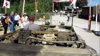 Fahrt im Weasel T-24 durch 5th Convoy to Remember 2010