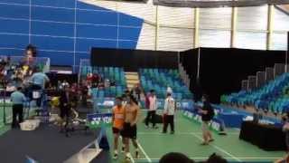 Canada Open 2013 - Men Doubles Final - Bodin Issara & Maneepong Jongjit Badminton Fight