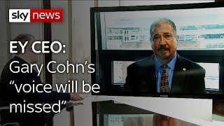CEO of EY says Gary Cohn’s “voice will be missed”
