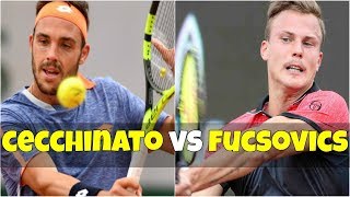 Marco Cecchinato vs Marton Fucsovics | 2R Munich 2018 Highlights