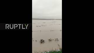 Bosnia and Herzegovina: Roads, farmlands flooded after heavy rains