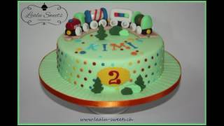 Fondant Brio Eisenbahn Torte