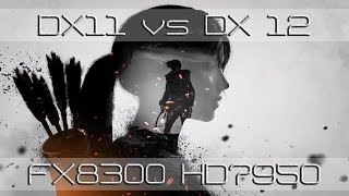 Rise of the Tomb Raider |DX11 & DX12| FX 8300 4.2 + HD 7950/R9 280