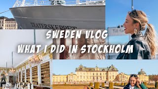 SWEDEN VLOG: what I did in Stockholm