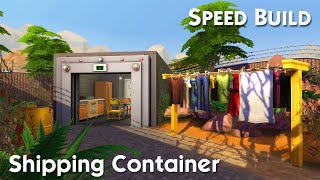 SHIPPING CONTAINER // The Sims 4: Speed Build