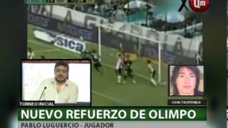 PABLO LUGUERCIO NUEVO REFUERZO OLIMPO EN QM DEPORTIVO