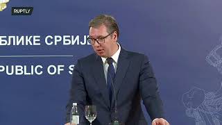 LIVE: Lavrov and Vucic hold press conference in Belgrade