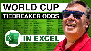World Cup Group Stage Tiebreaker Odds - 2531