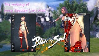 Blade & Soul - The making of Ivory Specter (Jin) Mod