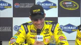 Matt Kenseth Las Vegas Winner NASCAR Video News Conference